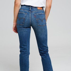 Levis Wedgie Straight Jeans